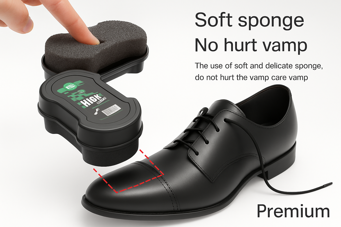 Double - Sided Sheo Polish - Buy 1 Get 1 FREE (2Pieces)