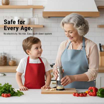 Stainless Steel Push Chopper