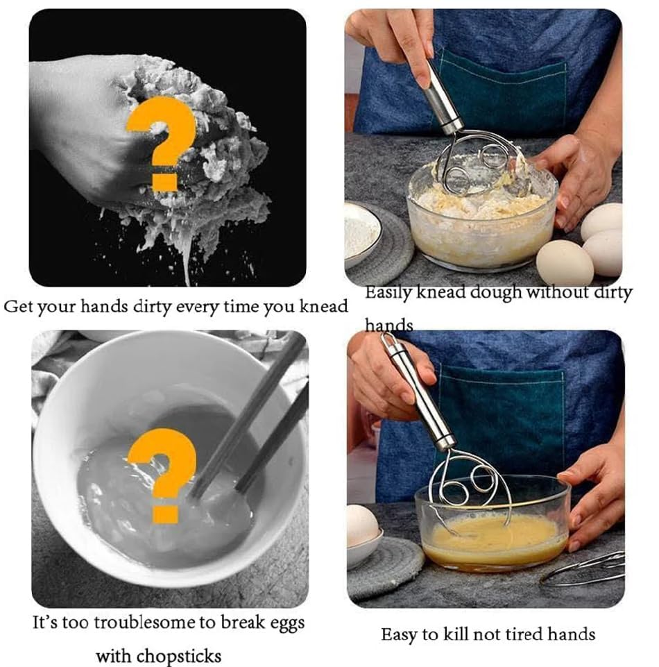 Stainless Steel Dough Mixer COMBO