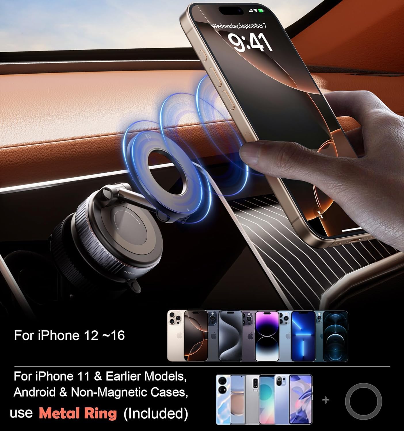 Magnetic Car Phone Holder