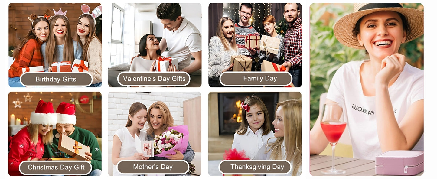 Small Travel LED Makeup Mirror