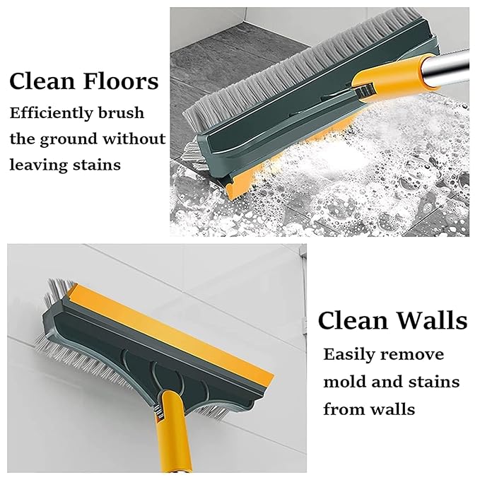 3-in-1 Bathroom Cleaning with Wiper