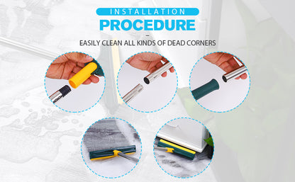 3-in-1 Bathroom Cleaning with Wiper