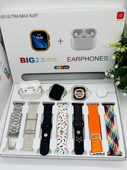esportic 10 in 1 Set i20 Ultra MAX Suit SmartWatch