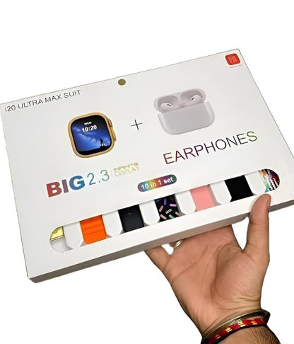 esportic 10 in 1 Set i20 Ultra MAX Suit SmartWatch