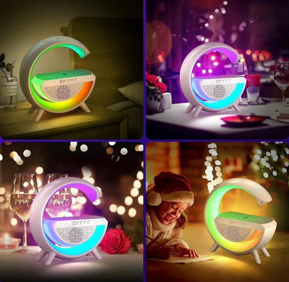 3 IN 1 MULTIFUNCTION G SHAPE LED BLUTOOTH