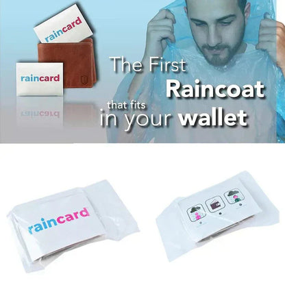 Unisex Disposable Rain Card  (pack of 5)