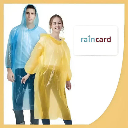 Unisex Disposable Rain Card  (pack of 5)