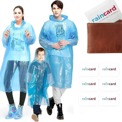 Unisex Disposable Rain Card  (pack of 5)