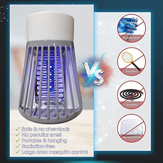 USB Mosquito Killer Lamp – 2 Combo Pack